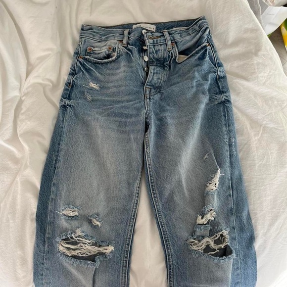 Zara The Bliss Straight Jeans - Picture 1 of 3
